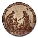 1796 Token Copper Co, Upper Canada Half Penny PR-65 PCGS (Brown) 1796 Token Copper Co, Upper Canada Half Penny PR-65 PCGS (Brown)